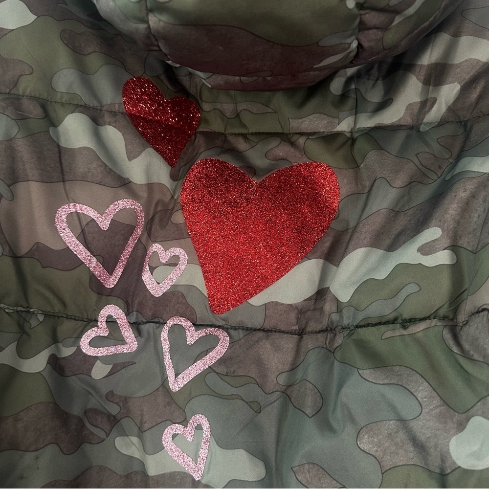 Swiss Tech 100 % Polyester Camouflage Puffer Jacket Girl / Teen Size XXL (18) - Picture 5 of 7